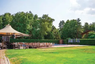 Party Lawn at Shree Sai Green Gold
