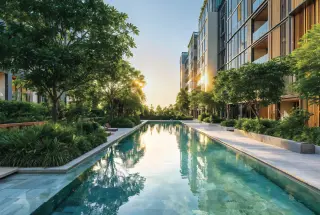 Swimming Pool at Shree Sai Green Gold