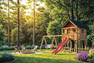 Kids’ Play Area at Shree Sai Green Gold