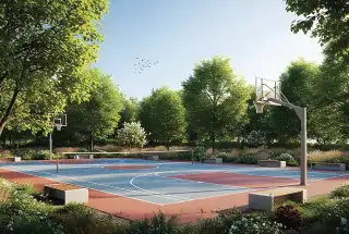 Multipurpose Sports Court at Shree Sai Green Gold